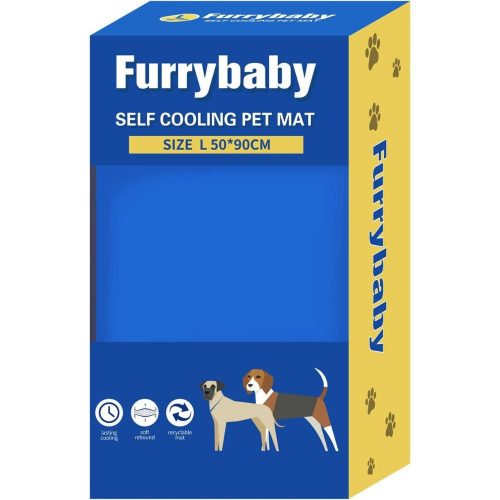 Materac chłodzący Furrybaby Pet L 50x90 cm (niebieski)